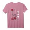 Japanese Aesthetic Skull Roses Goth T-Shirt - Japanische Harajuku Streetwear & Retro Gothic Mode für Teens & Erwachsene