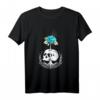 Gothic Totenkopf T-Shirt Schwarz - Düstere Gothic Kleidung für Punk, Metal & Dark Subculture