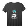 Gothic Totenkopf T-Shirt Schwarz - Düstere Gothic Kleidung für Punk, Metal & Dark Subculture