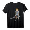Chainsaw Girl - Gothic Punk Horror Fan T-Shirt mit Saw Chainsaws Design - Vintage Grunge Retro Edition