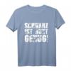 Schwarz ist bunt genug! Black Metal Goth Punk Emo Schwarzes T-Shirt – Lustiges Geschenk für Gothic, Punk, Heavy Metal & Emo Fans