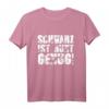 Schwarz ist bunt genug! Black Metal Goth Punk Emo Schwarzes T-Shirt – Lustiges Geschenk für Gothic, Punk, Heavy Metal & Emo Fans