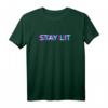 Stay Lit Aesthetic Vaporwave Emo Punk Pastel Goth T-Shirt – Retro-Glitch Design für Teenager, Sad Boys & Girls, Soft Grunge & Nu Gothic Fans