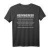 Herren Heimwerker und Bastler Gott Erklärung T-Shirt – Perfektes Geschenk für Handwerker und Bastler