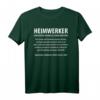 Herren Heimwerker und Bastler Gott Erklärung T-Shirt – Perfektes Geschenk für Handwerker und Bastler