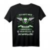 Als Gott mich schuf grinste er und dachte das wird lustig - Lustiges Geburtstag T-Shirt mit Sarkastischem Spruch für Männer und Frauen