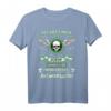 Als Gott mich schuf grinste er und dachte das wird lustig - Lustiges Geburtstag T-Shirt mit Sarkastischem Spruch für Männer und Frauen