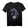Marvel Black Panther Warrior King Graffiti T-Shirt - Offiziell lizenzierte Marvel Bekleidung für Fans