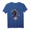 Marvel Black Panther Warrior King Graffiti T-Shirt - Offiziell lizenzierte Marvel Bekleidung für Fans