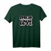 Spread Love Graffiti Streetart Liebe Peace Statement T-Shirt – Ausgefallenes Geschenk für Kunst- und Streetart-Fans zu Weihnachten & Geburtstag