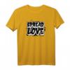 Spread Love Graffiti Streetart Liebe Peace Statement T-Shirt – Ausgefallenes Geschenk für Kunst- und Streetart-Fans zu Weihnachten & Geburtstag