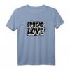 Spread Love Graffiti Streetart Liebe Peace Statement T-Shirt – Ausgefallenes Geschenk für Kunst- und Streetart-Fans zu Weihnachten & Geburtstag