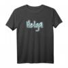 Helga Vorname Motiv Graffiti Design T-Shirt - Personalisiertes Street-Art T-Shirt für Frauen