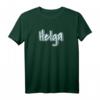 Helga Vorname Motiv Graffiti Design T-Shirt - Personalisiertes Street-Art T-Shirt für Frauen