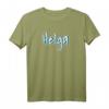 Helga Vorname Motiv Graffiti Design T-Shirt - Personalisiertes Street-Art T-Shirt für Frauen