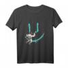 Happy Face Graffiti Astronaut T-Shirt – Originelles Geschenk für Raumfahrt-, Astronomie- und Kunstfans zu Geburtstagen, Muttertag, Vatertag & Weihnachten