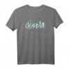 Gisela Vorname Motiv Graffiti Design T-Shirt – Personalisiertes Namensshirt für Frauen