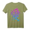 Kanji-Kunst T-Shirt mit Liebe-Bedeutung – Graffiti Design, asiatische Schrift, klassisch geschnitten