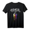 Graffiti Shirt mit bunten Dosen - Echtes Street Art Design, klassisch geschnitten, für Streetwear und kreative Looks