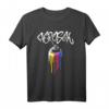 Graffiti Shirt mit bunten Dosen - Echtes Street Art Design, klassisch geschnitten, für Streetwear und kreative Looks