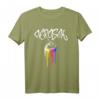 Graffiti Shirt mit bunten Dosen - Echtes Street Art Design, klassisch geschnitten, für Streetwear und kreative Looks
