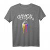 Graffiti Shirt mit bunten Dosen - Echtes Street Art Design, klassisch geschnitten, für Streetwear und kreative Looks