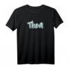 Thea Vorname Motiv Graffiti Design T-Shirt – Personalisierte Streetwear mit Namen für Trendsetter