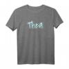 Thea Vorname Motiv Graffiti Design T-Shirt – Personalisierte Streetwear mit Namen für Trendsetter