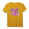Graffiti T-Shirt mit Spruch 'Find Peace in the Pain' – Inspirierende Streetwear für inneren Frieden