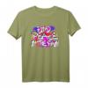 Graffiti T-Shirt mit Spruch 'Find Peace in the Pain' – Inspirierende Streetwear für inneren Frieden