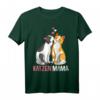 Katzenmama Damen T-Shirt mit süßem Katzen Design – Perfekt als Geschenk zum Geburtstag, Weihnachten oder Ostern für Katzenliebhaberinnen