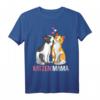 Katzenmama Damen T-Shirt mit süßem Katzen Design – Perfekt als Geschenk zum Geburtstag, Weihnachten oder Ostern für Katzenliebhaberinnen