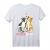 Katzenmama Damen T-Shirt mit süßem Katzen Design – Perfekt als Geschenk zum Geburtstag, Weihnachten oder Ostern für Katzenliebhaberinnen
