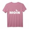 Moin Möwe Plattdeutsch Norddeutsch Rettungsring T-Shirt - Lustiges Küstenmotiv als Geschenkidee für Meer- und Nordsee-Fans