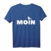 Moin Möwe Plattdeutsch Norddeutsch Rettungsring T-Shirt - Lustiges Küstenmotiv als Geschenkidee für Meer- und Nordsee-Fans