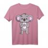 Koala Liebhaber Damen Mädchen Kinder T-Shirt – Süßes Koala Design, perfektes Geschenk für Geburtstag & Weihnachten