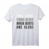 Lustiges Sarkasmus Ironie - Idioten Radar Indikator T-Shirt für Spaß und gute Laune – Perfektes Geschenk für Freunde, Familie & Humorliebhaber