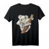Cute Koala Bear and Baby Realistic Watercolor T-Shirt – Perfect Gift for Marsupial & Australian Animal Fans
