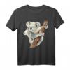 Cute Koala Bear and Baby Realistic Watercolor T-Shirt – Perfect Gift for Marsupial & Australian Animal Fans