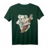 Cute Koala Bear and Baby Realistic Watercolor T-Shirt – Perfect Gift for Marsupial & Australian Animal Fans