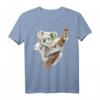 Cute Koala Bear and Baby Realistic Watercolor T-Shirt – Perfect Gift for Marsupial & Australian Animal Fans
