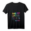 Damen 90er Party Outfit - Retro 80s/90s T-Shirt mit V-Ausschnitt für Motto-Partys & Geburtstage
