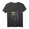 Damen 90er Party Outfit - Retro 80s/90s T-Shirt mit V-Ausschnitt für Motto-Partys & Geburtstage