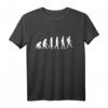 Evolution des Menschen zum Taucher T-Shirt – Lustiges Geschenk für Taucher, Meerestierliebhaber & Ozean-Abenteurer
