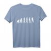 Evolution des Menschen zum Taucher T-Shirt – Lustiges Geschenk für Taucher, Meerestierliebhaber & Ozean-Abenteurer