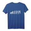 Evolution des Menschen zum Taucher T-Shirt – Lustiges Geschenk für Taucher, Meerestierliebhaber & Ozean-Abenteurer