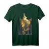 Japan Anime Maske Kitsune Style Samurai Oni Monster T-Shirt – Futuristisches Japan Tier & Kawaii Fox Spirit für Otaku & Geeks, Perfekt als Geschenk