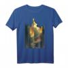 Japan Anime Maske Kitsune Style Samurai Oni Monster T-Shirt – Futuristisches Japan Tier & Kawaii Fox Spirit für Otaku & Geeks, Perfekt als Geschenk