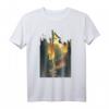 Japan Anime Maske Kitsune Style Samurai Oni Monster T-Shirt – Futuristisches Japan Tier & Kawaii Fox Spirit für Otaku & Geeks, Perfekt als Geschenk
