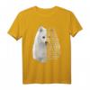 He Is Your Friend Your Partner Your Dog Japan Spitz Hund T-Shirt – Persönliches Hundebild Geschenk für Hundeliebhaber und Japan Spitz Besitzer